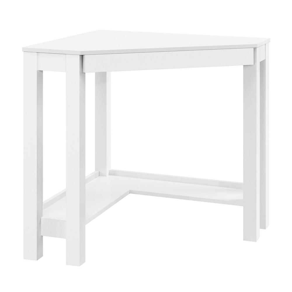 Ameriwood Nelson White Corner Desk Hd30076 The Home Depot