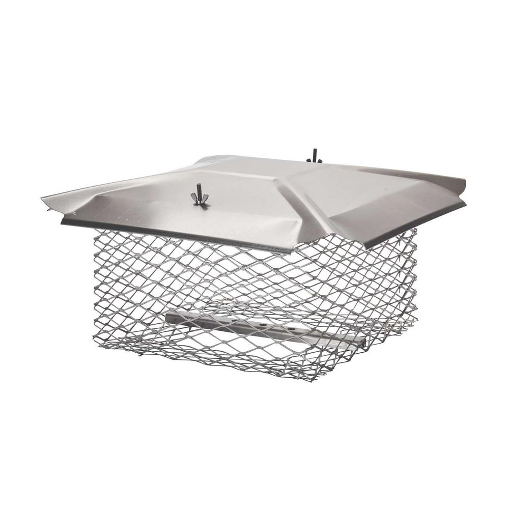 HYC 13 in. x 13 in. Chimney Cap in Stainless SteelU1313S34 The Home