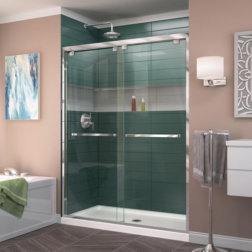 DreamLine Encore 56 in. to 60 in. x 76 in. Framed Sliding Shower Door