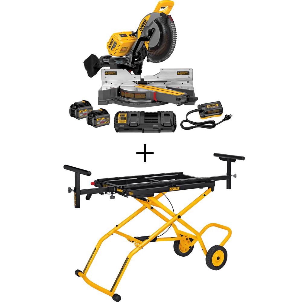 Dewalt Flexvolt 60 Volt Max Lithium Ion Cordless Brushless 8 14 In Table Saw Kit With Battery 9151