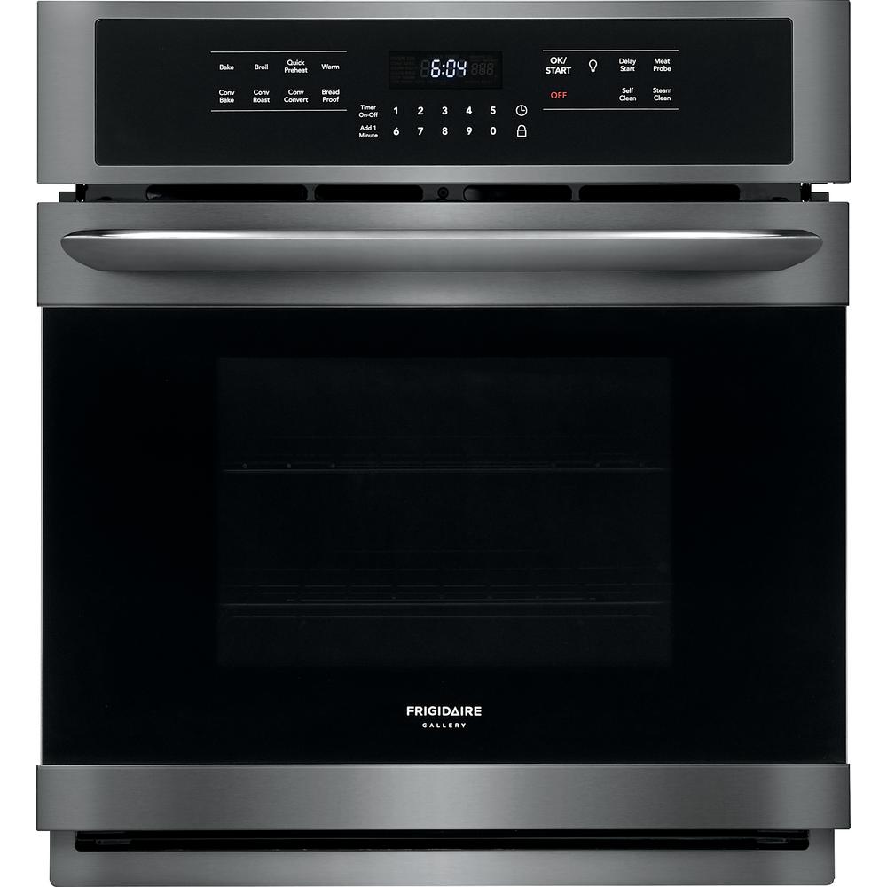 Frigidaire Gallery 27 in. Single Electric Wall Oven with True 27 In. Single Electric Wall Oven Self-cleaning In Stainless Steel