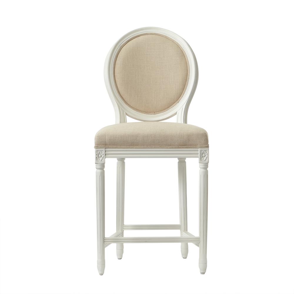 Home Decorators Collection Jacques 26.5 in. Natural Cushioned Counter