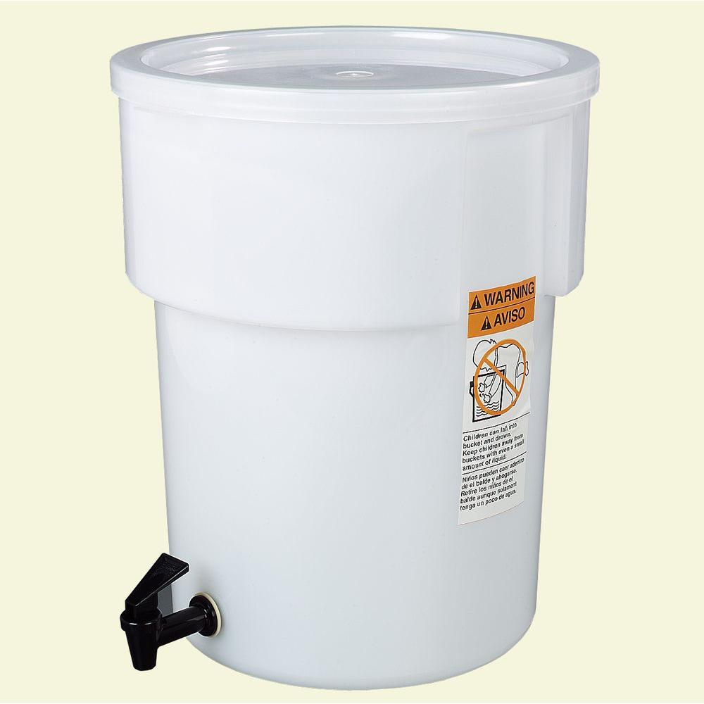 5 gallon beverage dispenser glass beverage carlisle gal polyethylene round beverage dispenser with lid and faucet in white 5 gallon beverage dispenser glass beverage carlisle gal polyethylene round beverage dispenser with lid and faucet in white