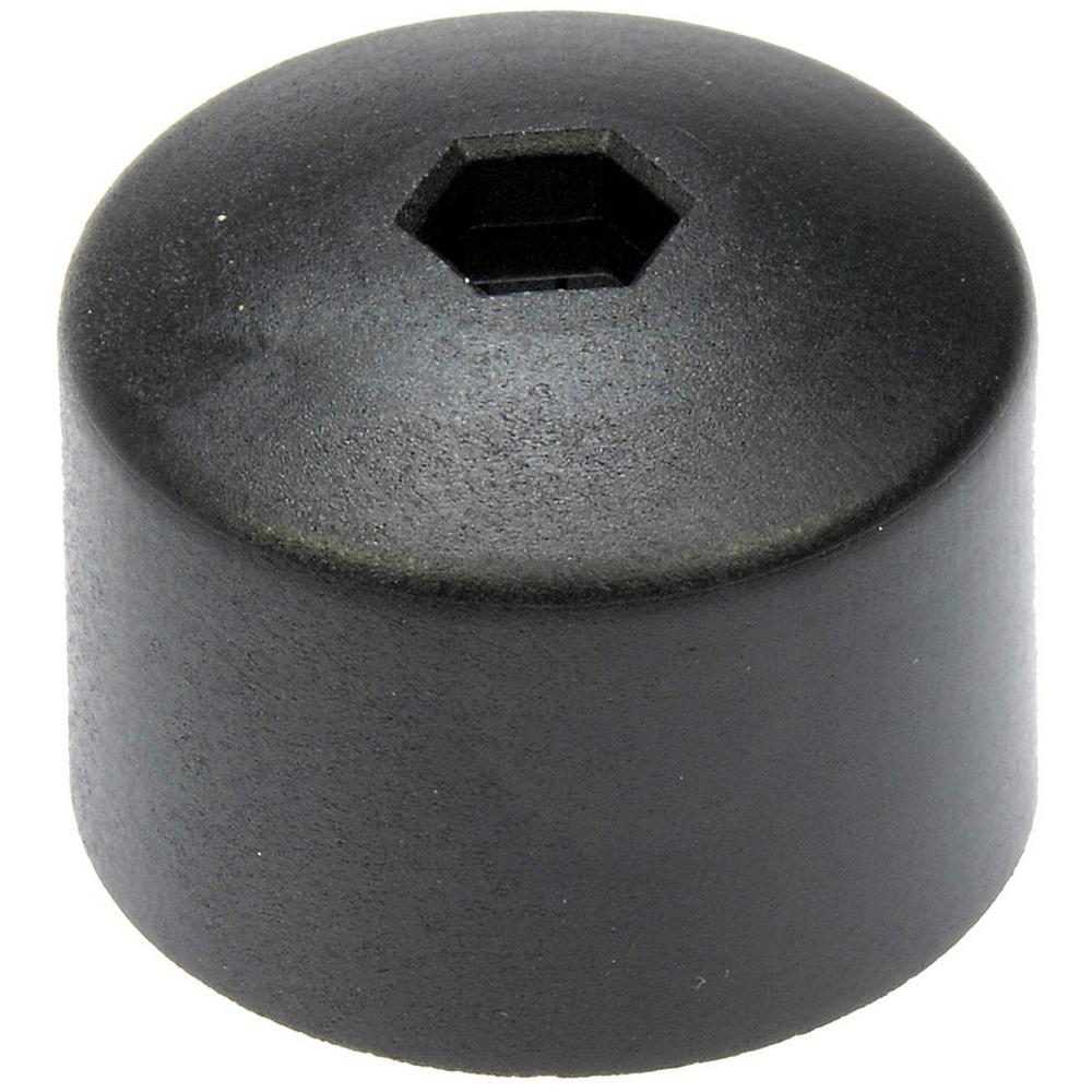 Autograde Black Wheel Nut Cover, Push Type (5pack)611644 The Home