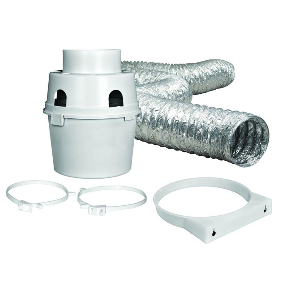 Everbilt 4 In X 5 Ft Indoor Dryer Vent Kit With Flexible Duct