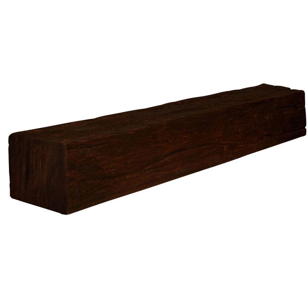 Ekena Millwork 6 In X 10 In X 5 Ft Riverwood Beam Rustic Faux