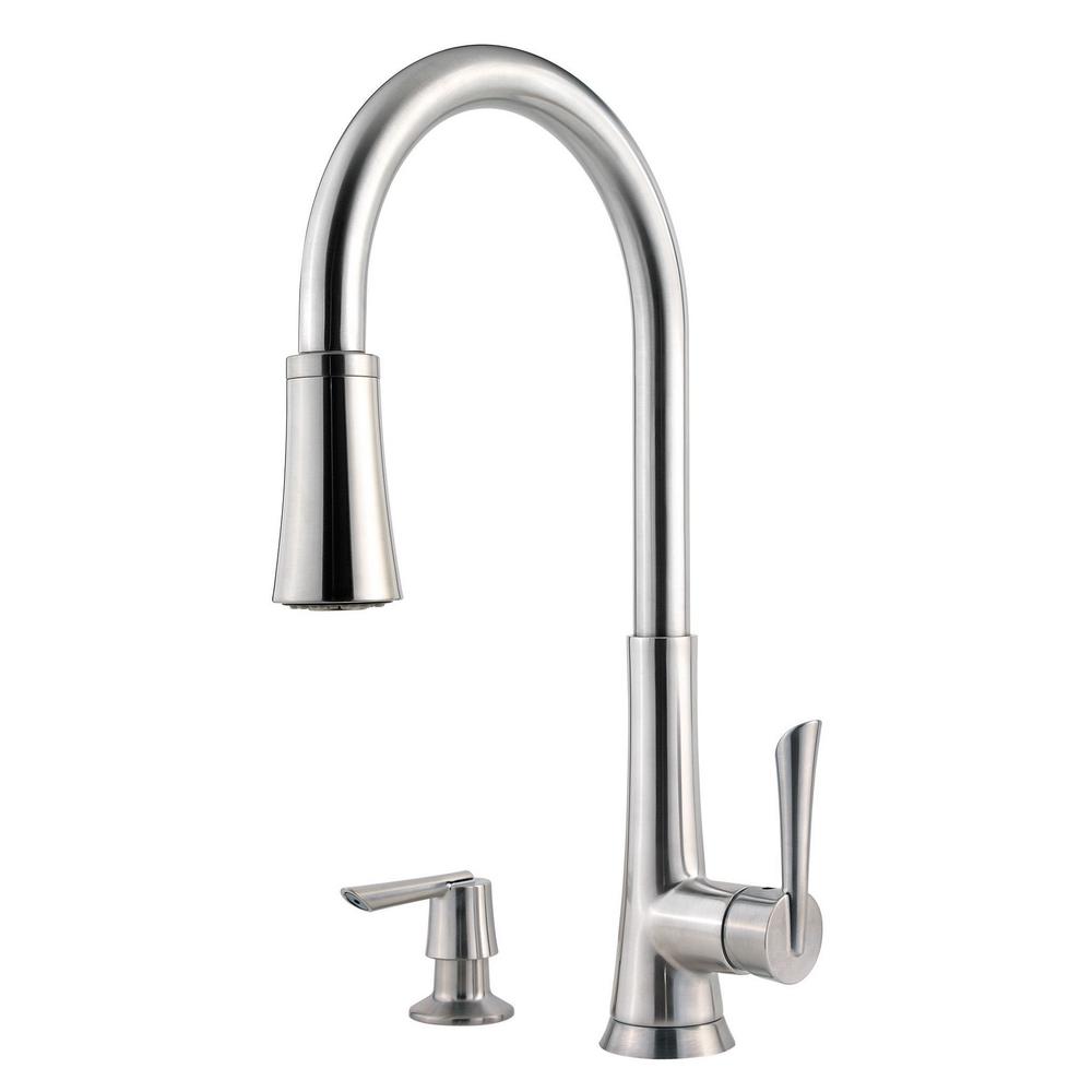8 00 Pfister Kitchen Faucets Kitchen The Home Depot
