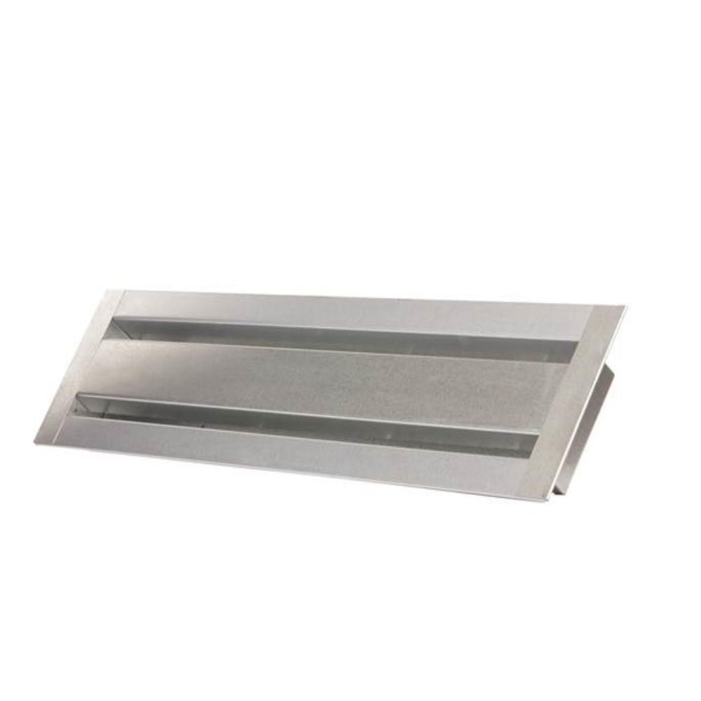 3.5 in. x 22 in. Brandguard Soffit Vent Fire/Ember Resistant Galvanized