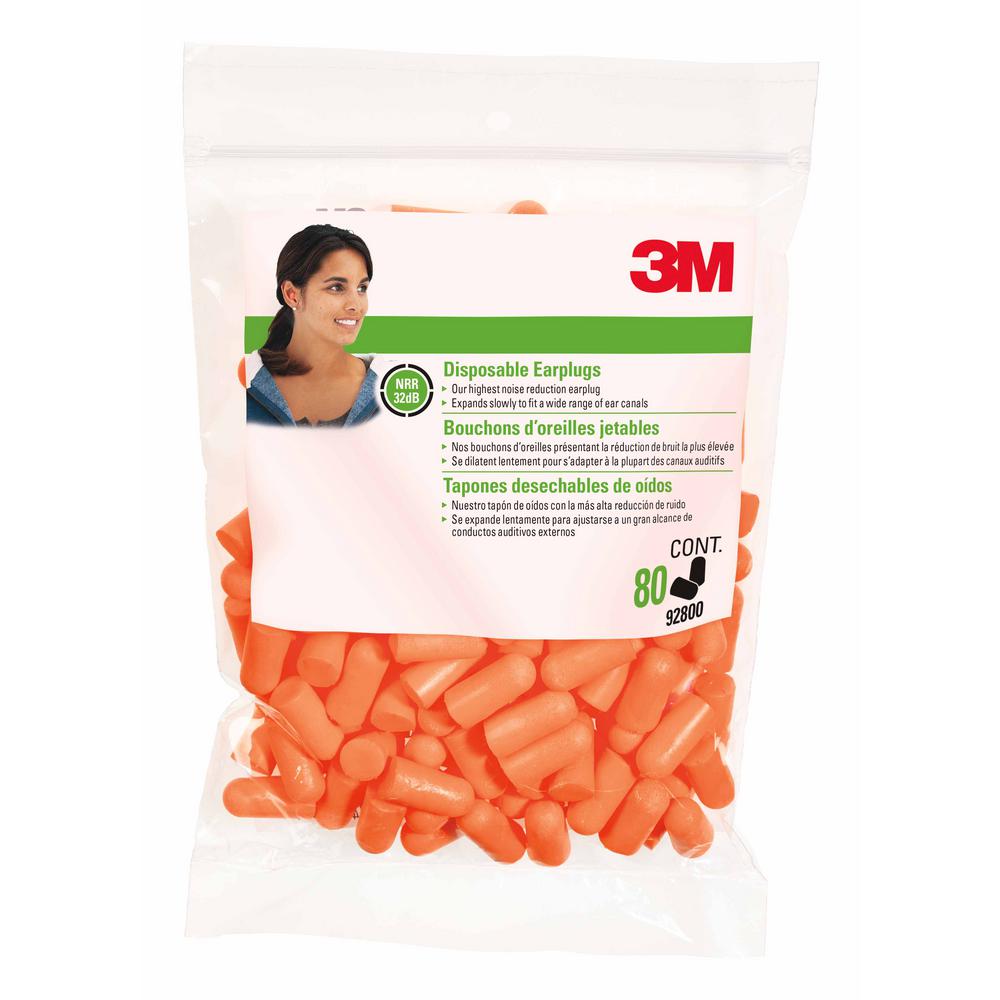 3M Foam Ear Plugs Pack of 400