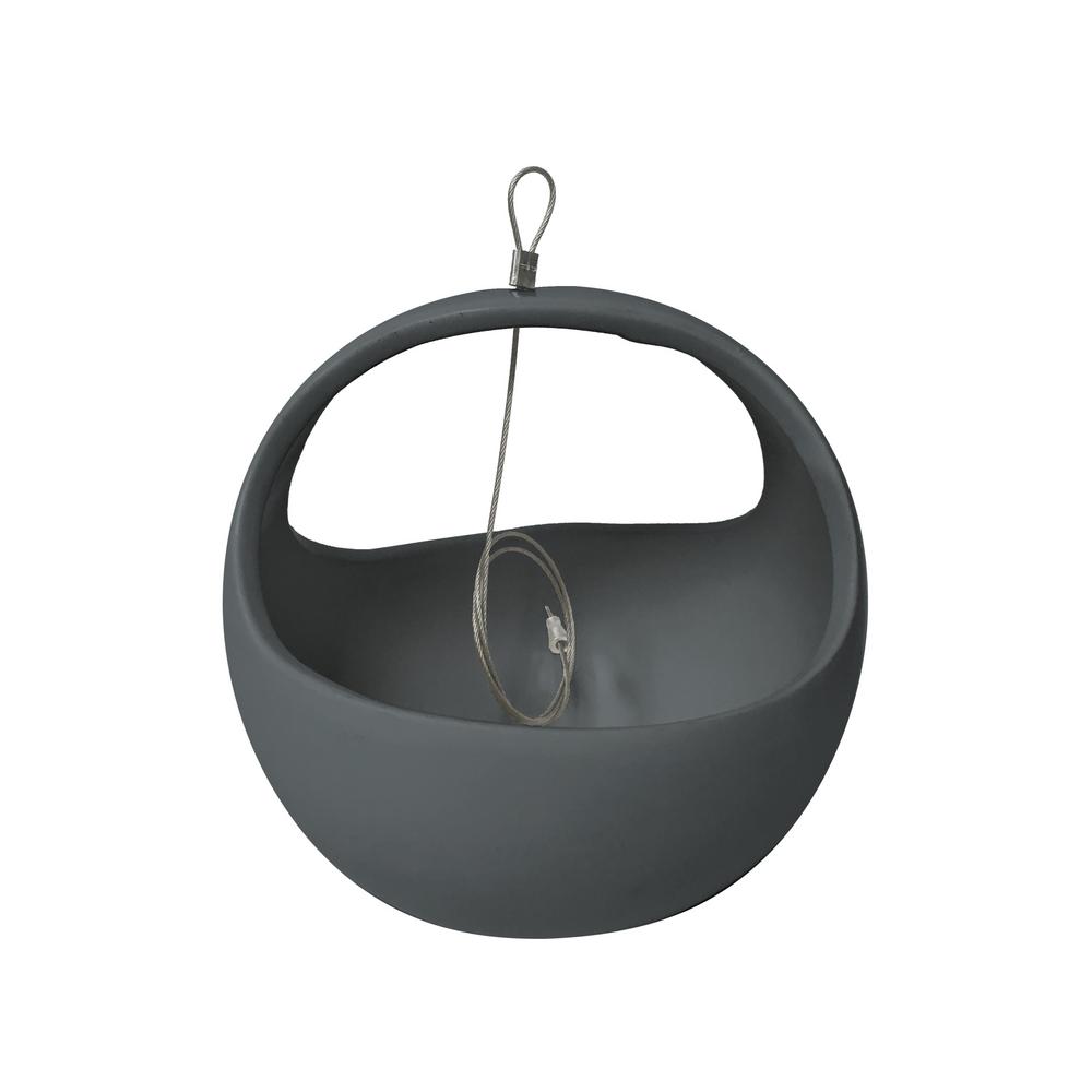 Arcadia Garden S Basket 4 1 2 In X Dark Gray Arcadia Garden S Basket 4 1 2 In