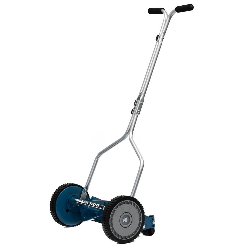 14 In Walk Behind Non Electric Manual Reel Lawn Mower 14 In Walk Behind Non Electric Manual Reel Lawn Mower