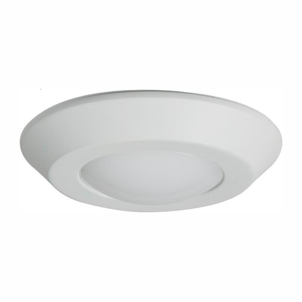 bld 4 in white integrated led recessed ceiling mount light trim at selectable cct (2700k 5000k), title 20 compliant eterna downlight converter satin