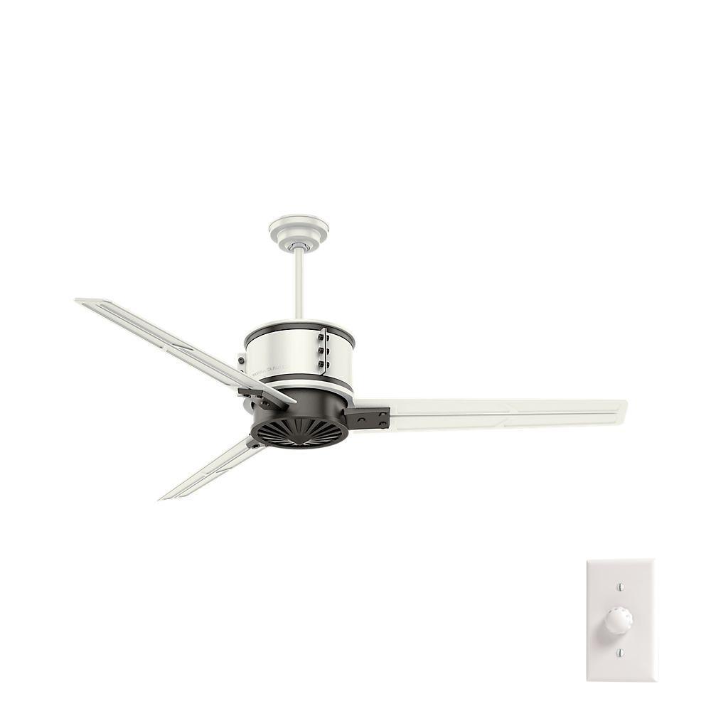 Casablanca Duluth 60 In Indoor Outdoor Fresh White Ceiling Fan Casablanca Duluth 60 In Indoor Outdoor Fresh White Ceiling Fan