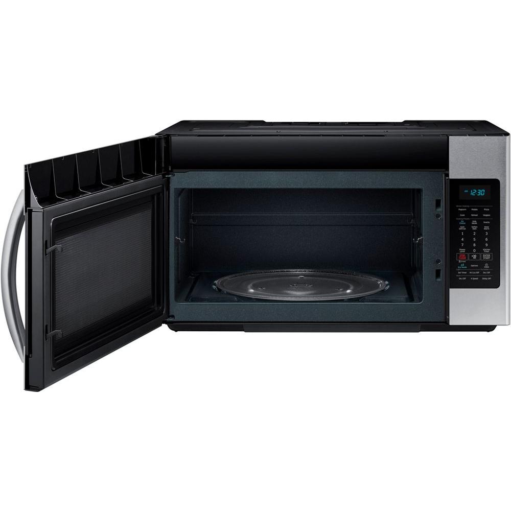 30 in W 1.8 cu. ft. Over the Range Microwave in Fingerprint Resistant Stainless Steel with Sensor Cooking
