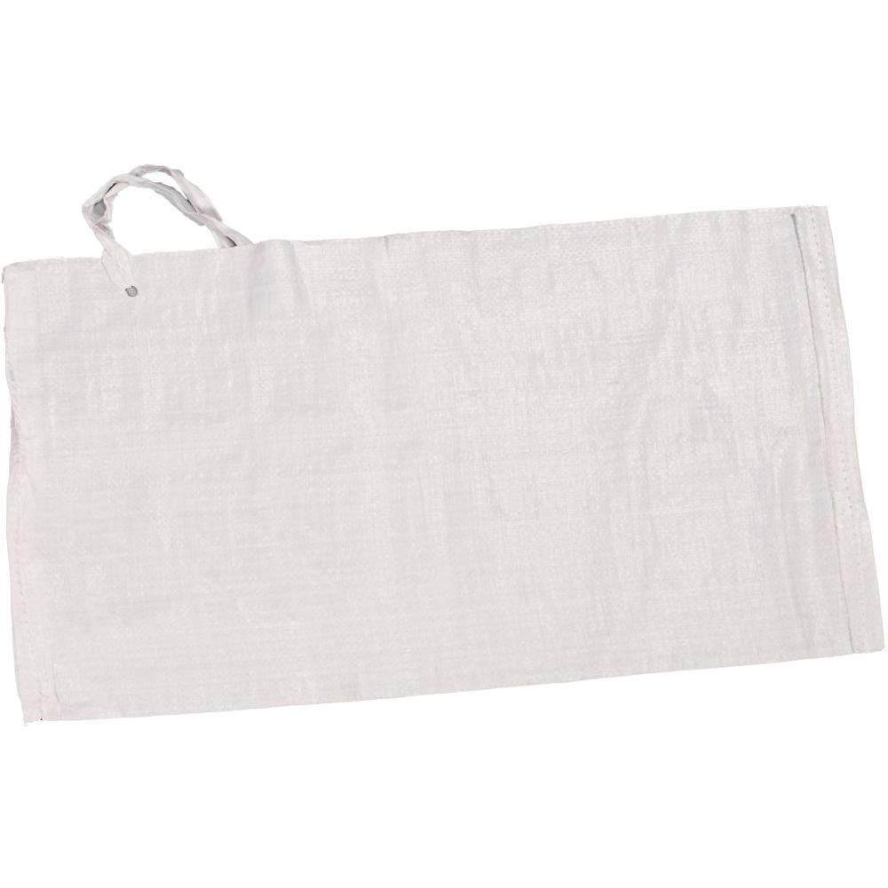 Unbranded 14 In X 26 In White Polypropylene Sandbag 100 Pack 14981 10 14 The Home Depot