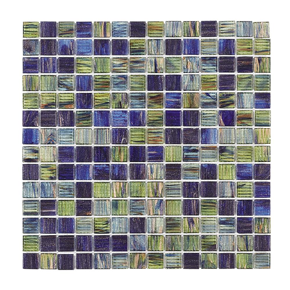 Jeffrey Court Vineyard 12 In X 4 Mm Gl Mosaic Wall X 12 In 4 Mm Gl Mosaic Wall