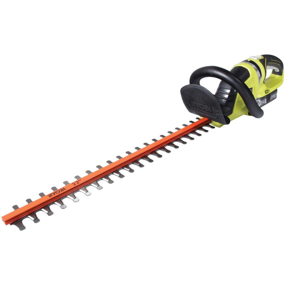 Cordless Hedge Trimmer 22 in. Dual Action Blades 18V Lithium-Ion ...