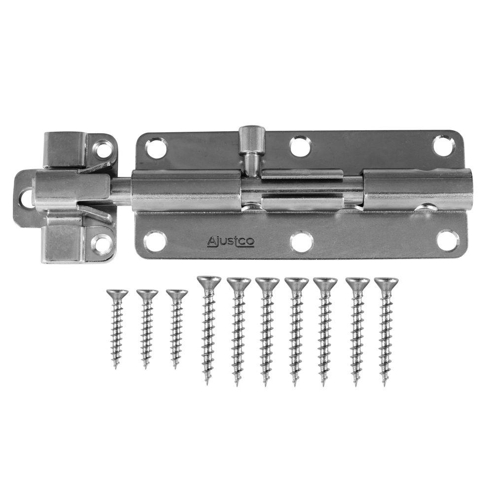2/'/' Adjustable Stainless Steel Barrel Bolt With Nails CD-Barrel Bolt AjustLock