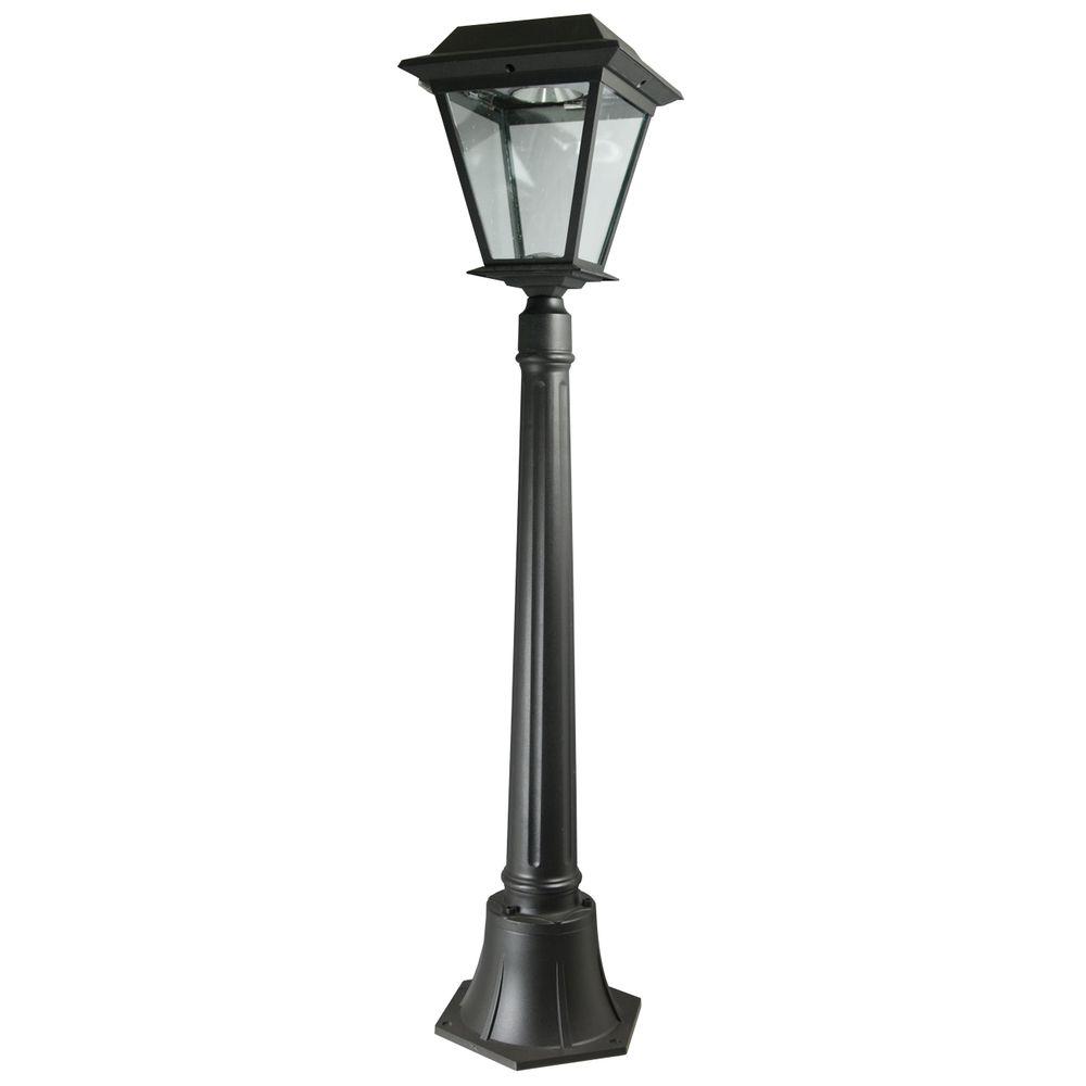 XEPA Stay On Whole Night 300-Lumen 42 in. Outdoor Black  