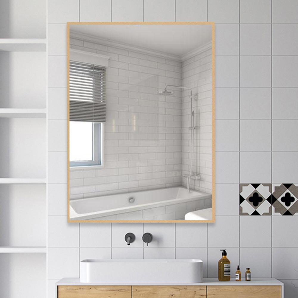NeuType Rectangle Modern/Simple Bathroom Vanity Mirror Wallmounted