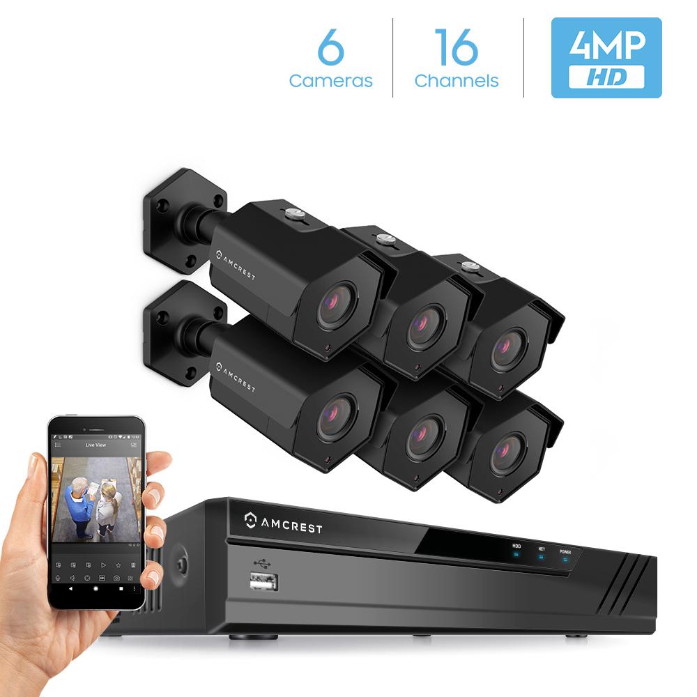 Amcrest Security Camera Systems Video Surveillance The Home Depot