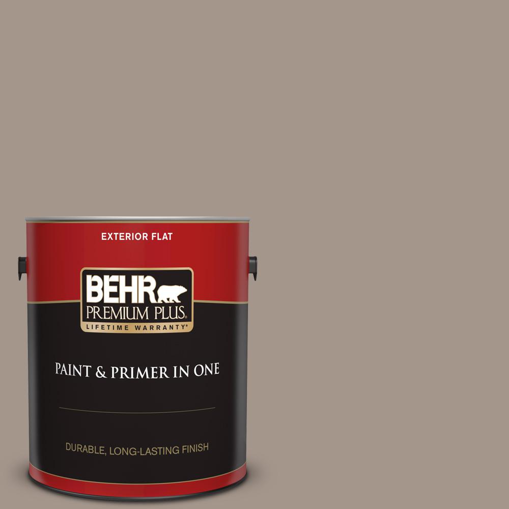 BEHR PREMIUM PLUS 1 gal. PPU507 Studio Taupe Flat