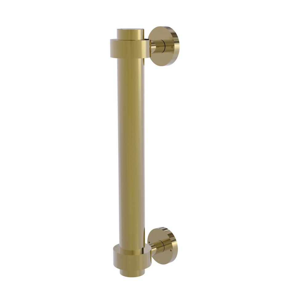 Allied Brass 8 In Center To Center Door Pull In Unlacquered Brass