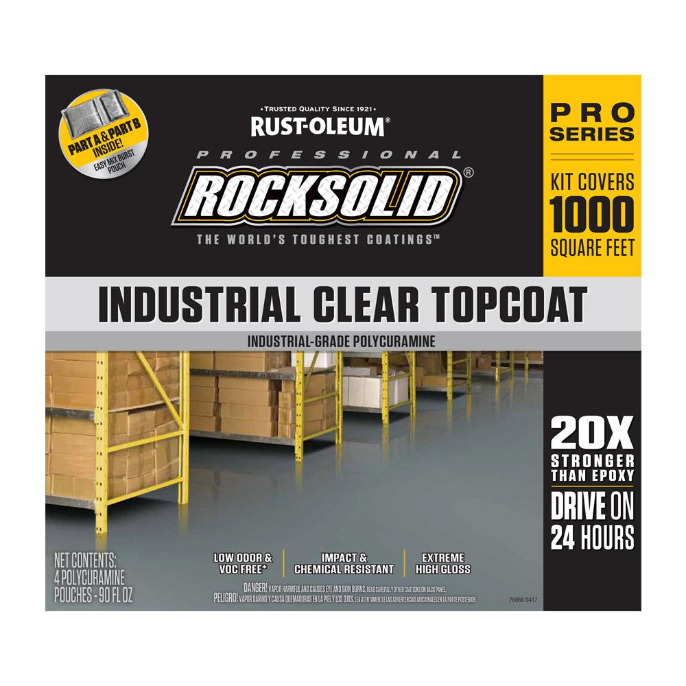 Rust Oleum Rocksolid 360 Oz Clear Top Coat 322762 The Rust Oleum Rocksolid 360 Oz Clear Top Coat