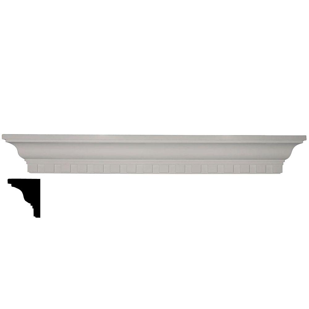 JELDWEN Primed Craftsman Dentil ShelfTHDJW183300002 The Home Depot