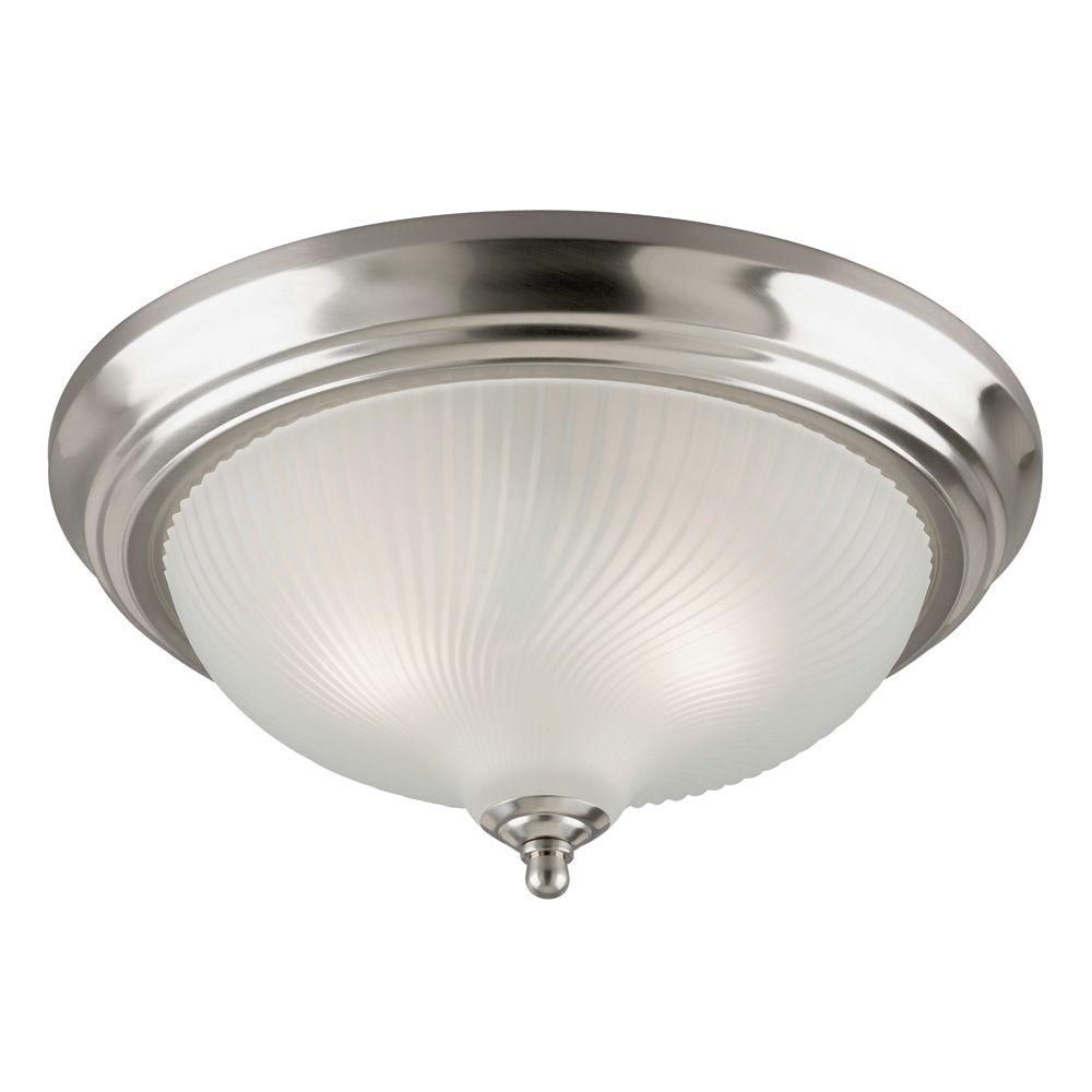 Westinghouse 6431600 Two-Light Indoor Flush-Mount Ceiling Fixture