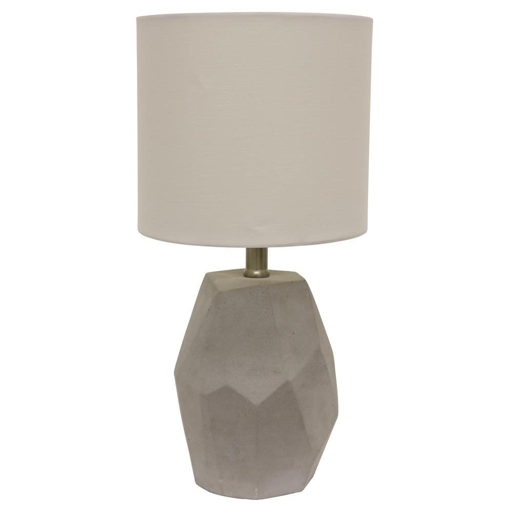 cement bedside lamps