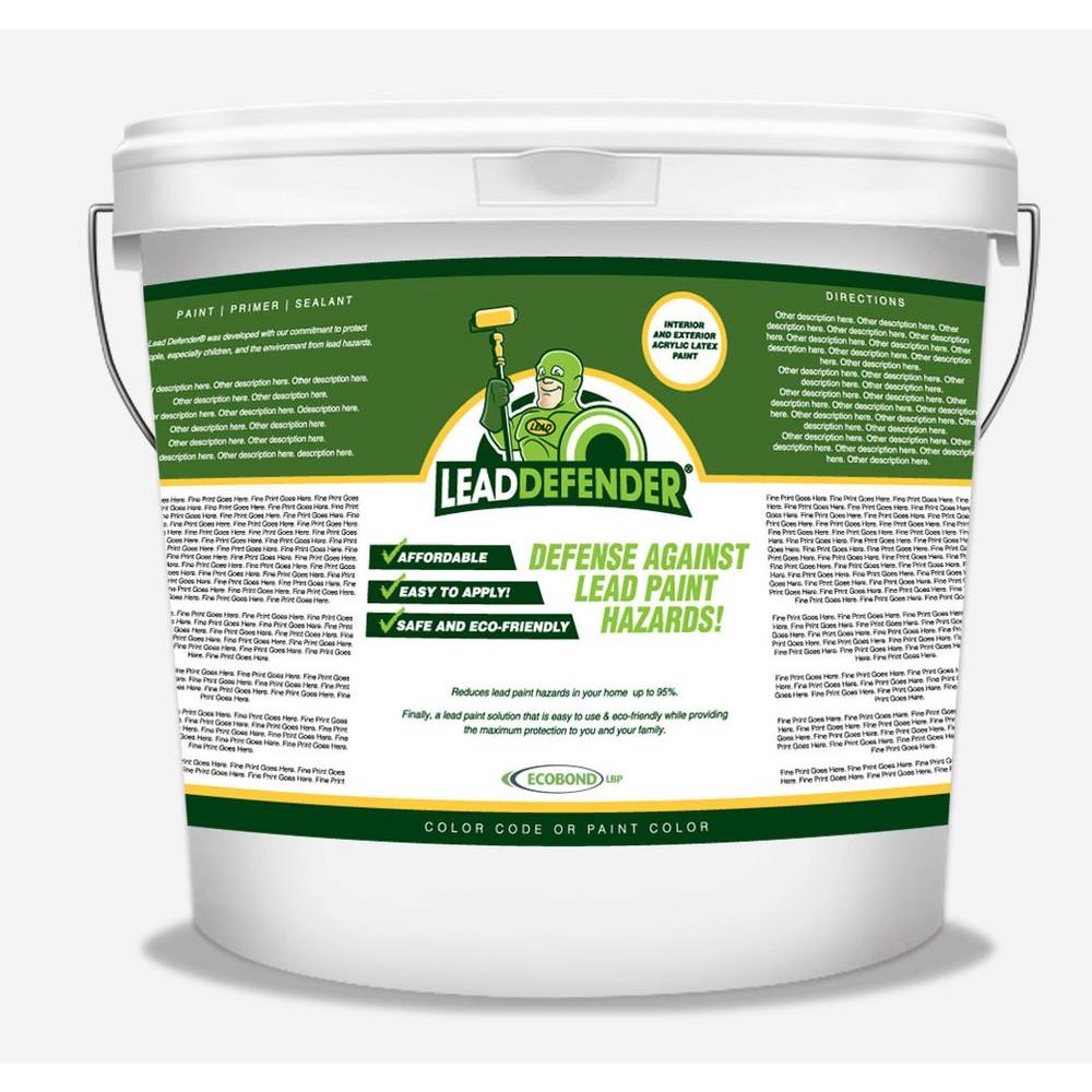 ECOBOND LBP 5 gal. Lead Defender PRO Off White Flat Interior/Exterior