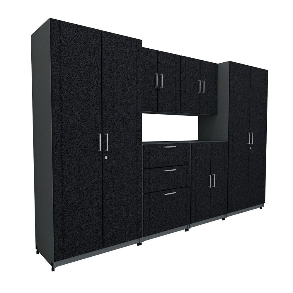 ClosetMaid 112 In. W X 73.25 In. H X 18.75 In. D Basic Plus System In ...