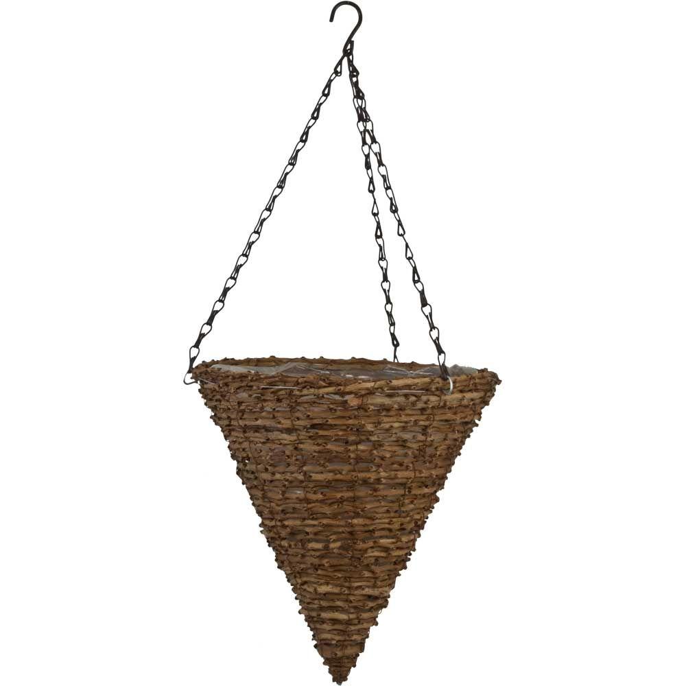 Pride Garden S 12 In Vine Cone Coconut Fiber Hanging Vine Cone Coconut Fiber Hanging