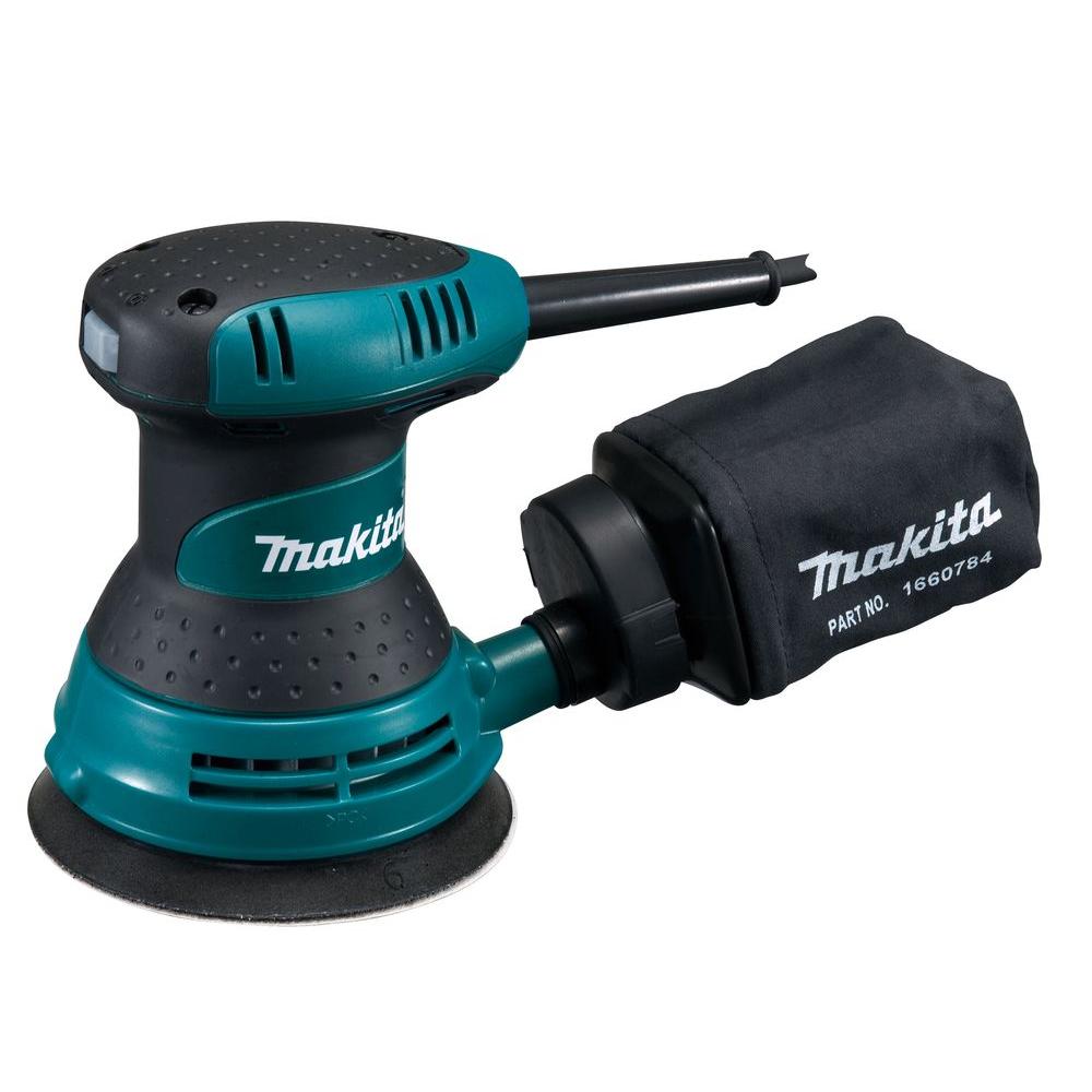 Makita 2 Amp Corded 1/4 Sheet Finishing Sander with 60G Paper, 100G