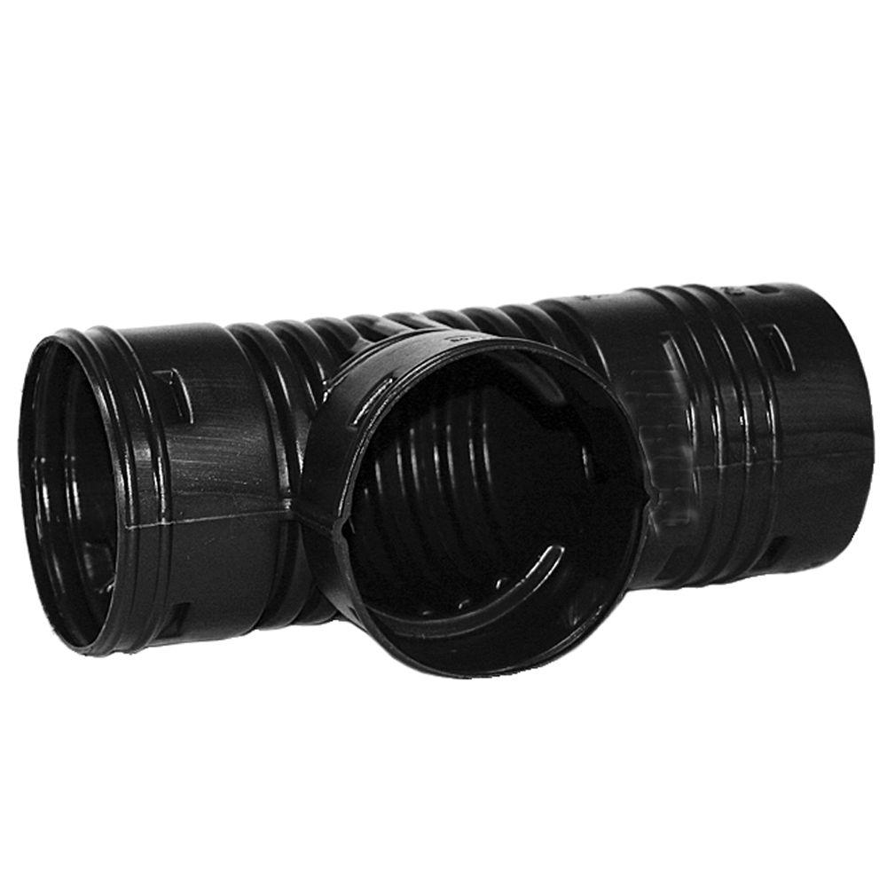 UPC 096942300452 product image for Advanced Drainage Systems Drain Tubes & Fittings 3 in. Blind Tee 0341AA | upcitemdb.com