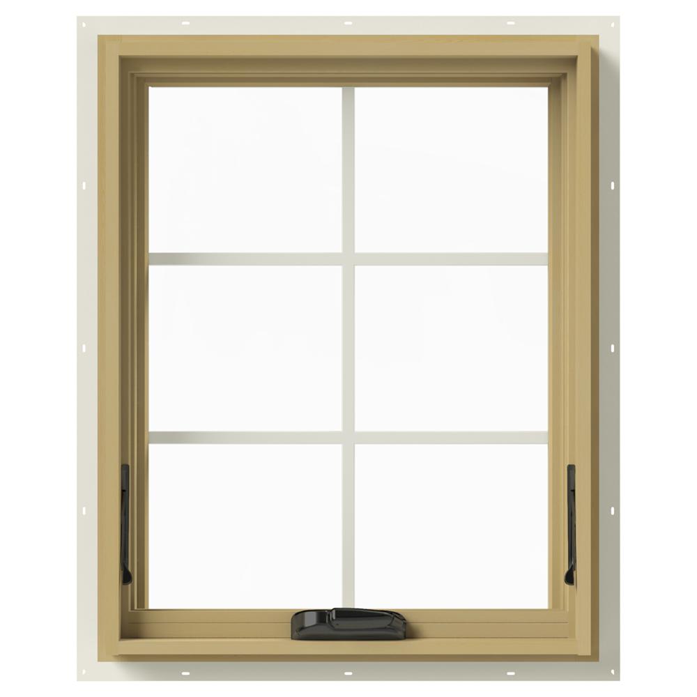 TAFCO WINDOWS 24 in. x 30 in. Single Hung Vinyl Window - White ...