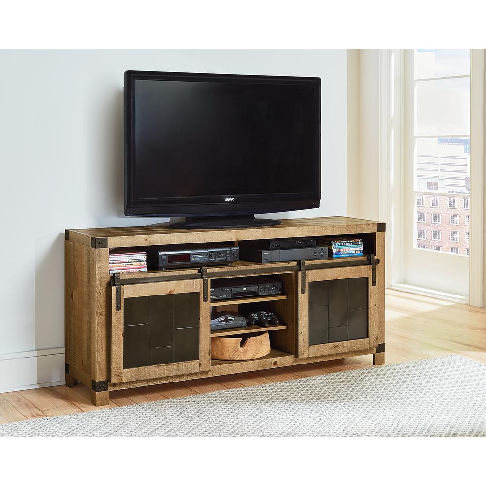 Progressive Furniture Mojo 64 In Driftwood Entertainment Console Progressive Furniture Mojo 64 In Driftwood Entertainment Console