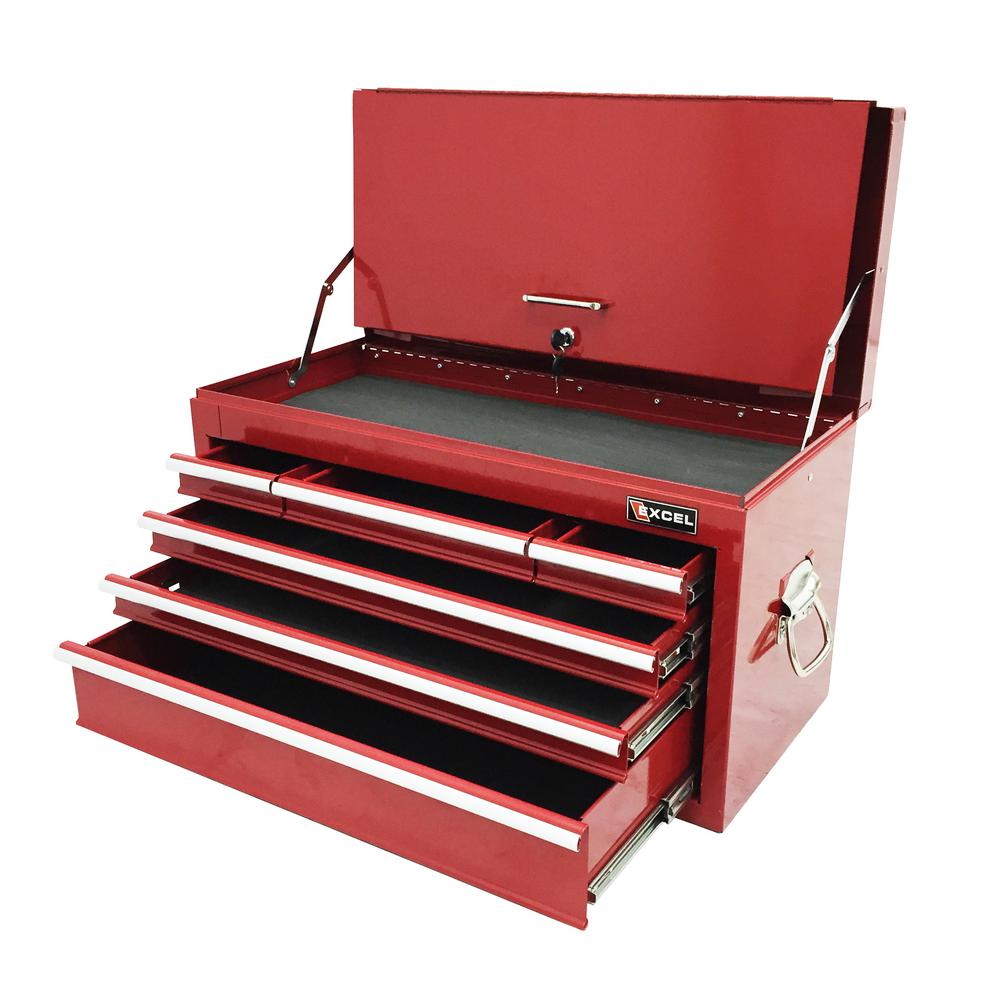 drawer excel chest tool steel chests intermediate depot homedepot