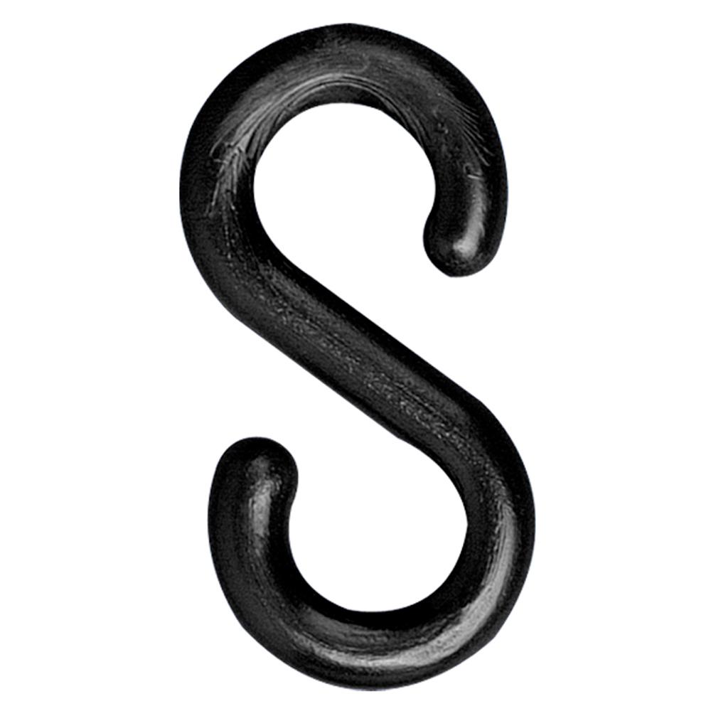 Mr. Chain 1.5 in. Black SHook (25Pack)3030325 The Home Depot