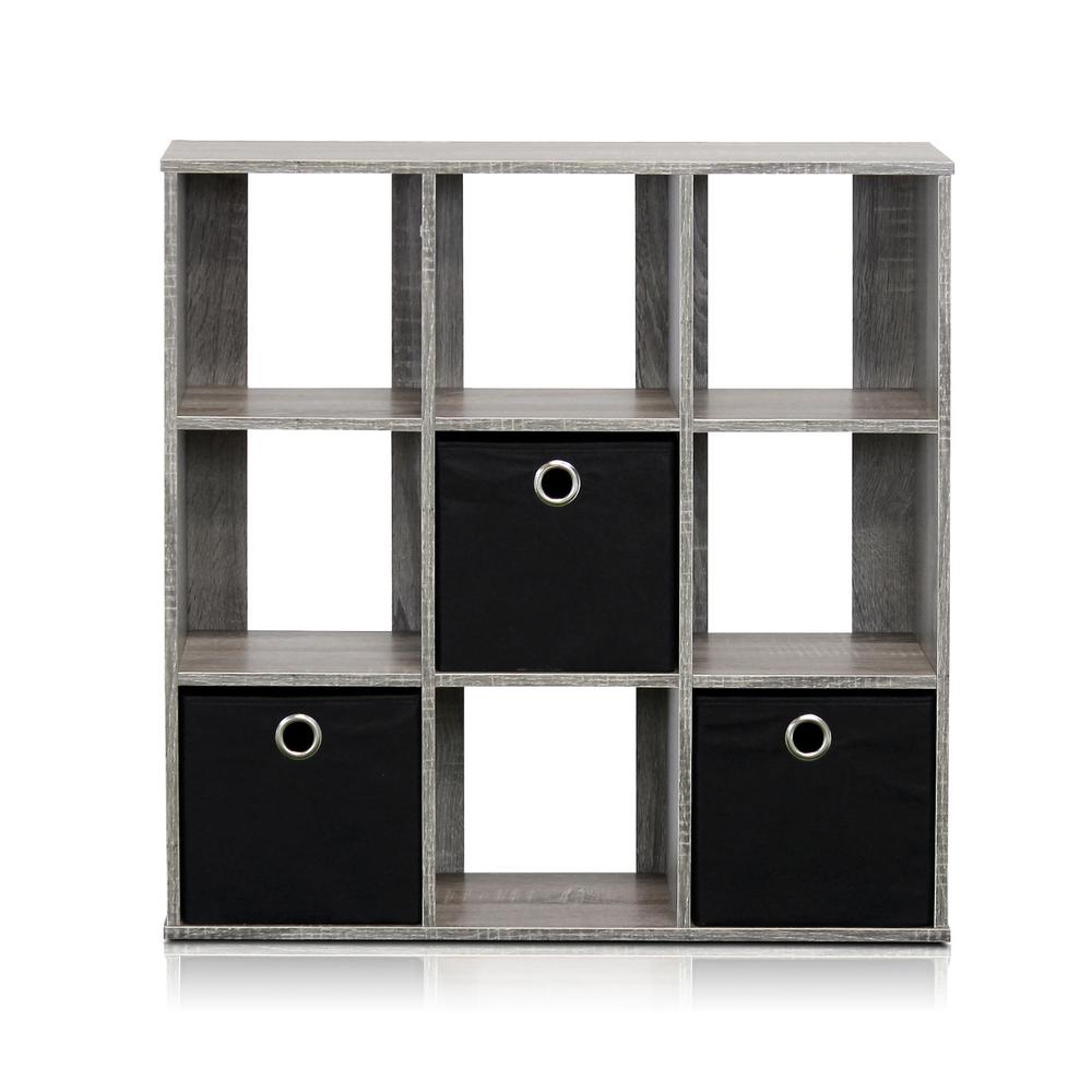 Furinno Gray Bookcases Home Office Furniture The Home Depot