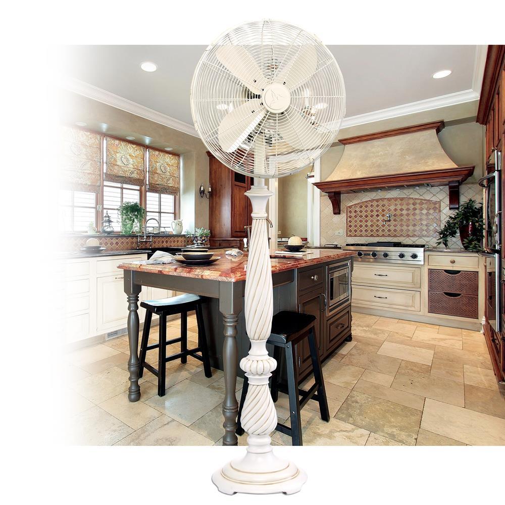 Designer Aire 16 In 3 Speed Providence Floor Fan Hdf0687 The