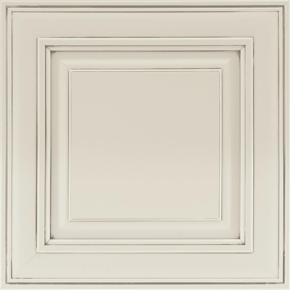 American Woodmark 14 9 16 X 1 2 In Cabinet Door Sample Savannah Painted Ember Glaze