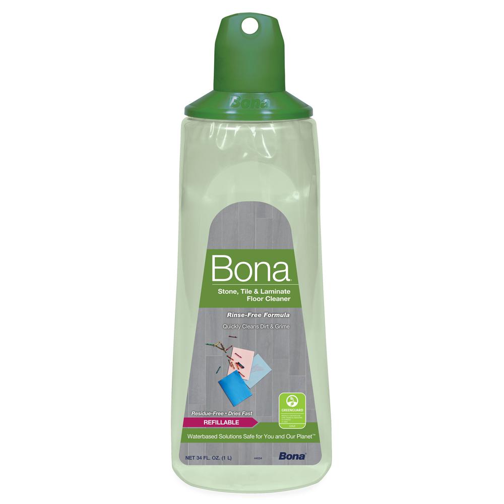 Bona 34 Oz Stone Tile And Laminate Floor Cleaner Refill Cartridge Bona 34 Oz Stone Tile And Laminate Floor Cleaner Refill Cartridge