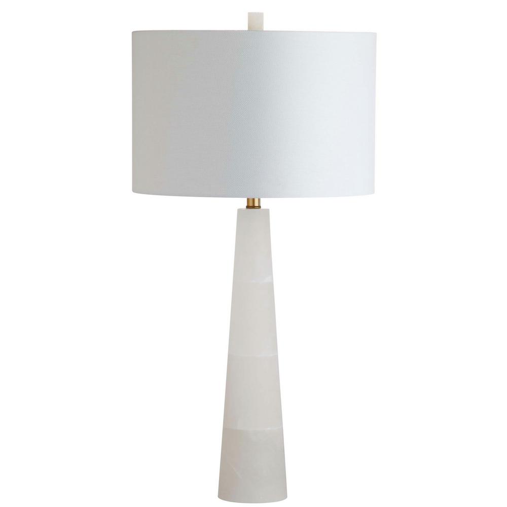 White Marble Alabaster Table Lamp, Alabaster Floor Lamp Shade
