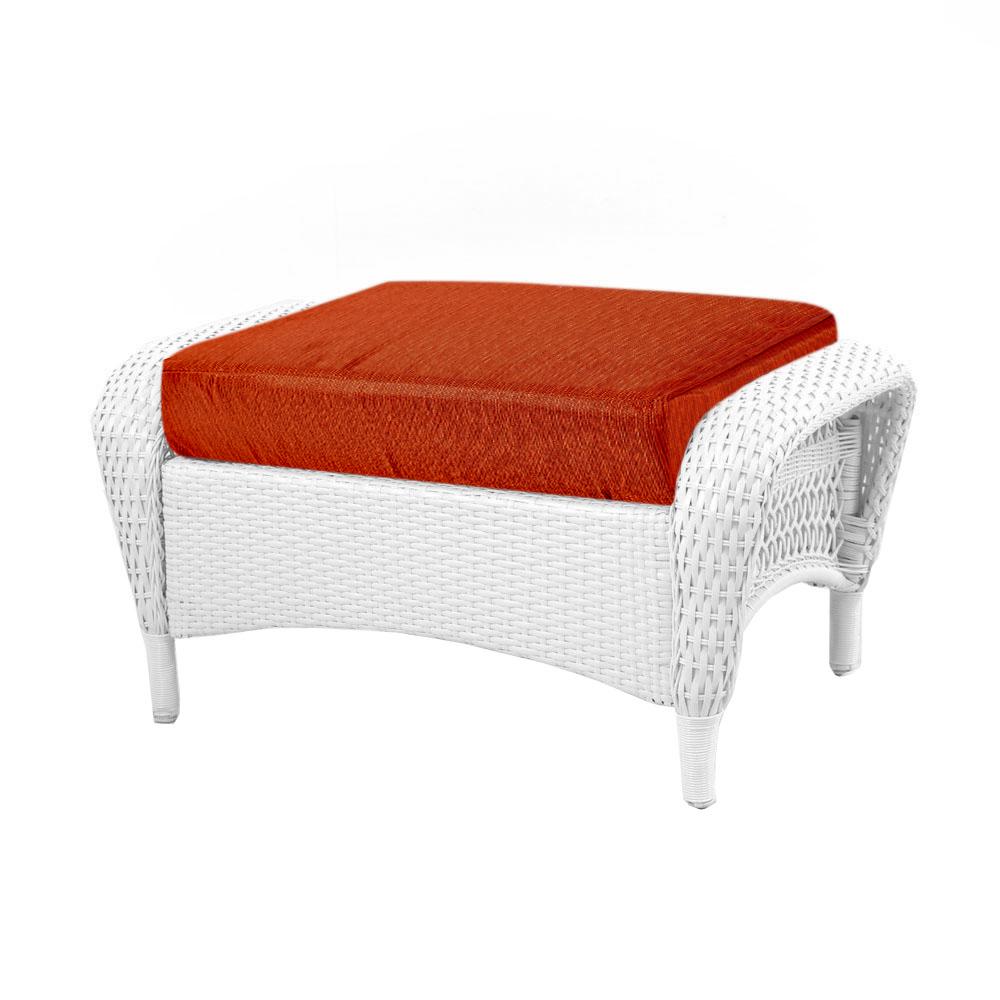 outdoor ottoman replacement cushions