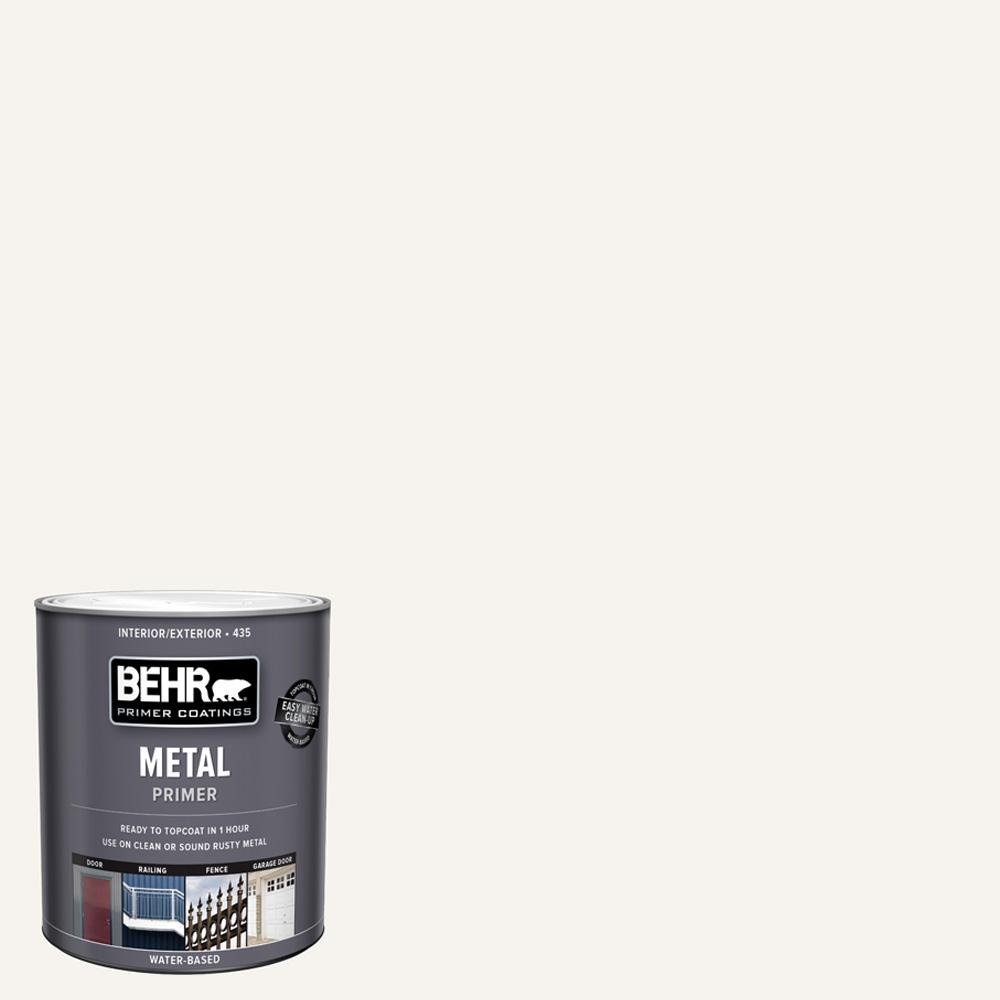 BEHR 1 qt. White Interior /Exterior Metal Primer43504 The Home Depot