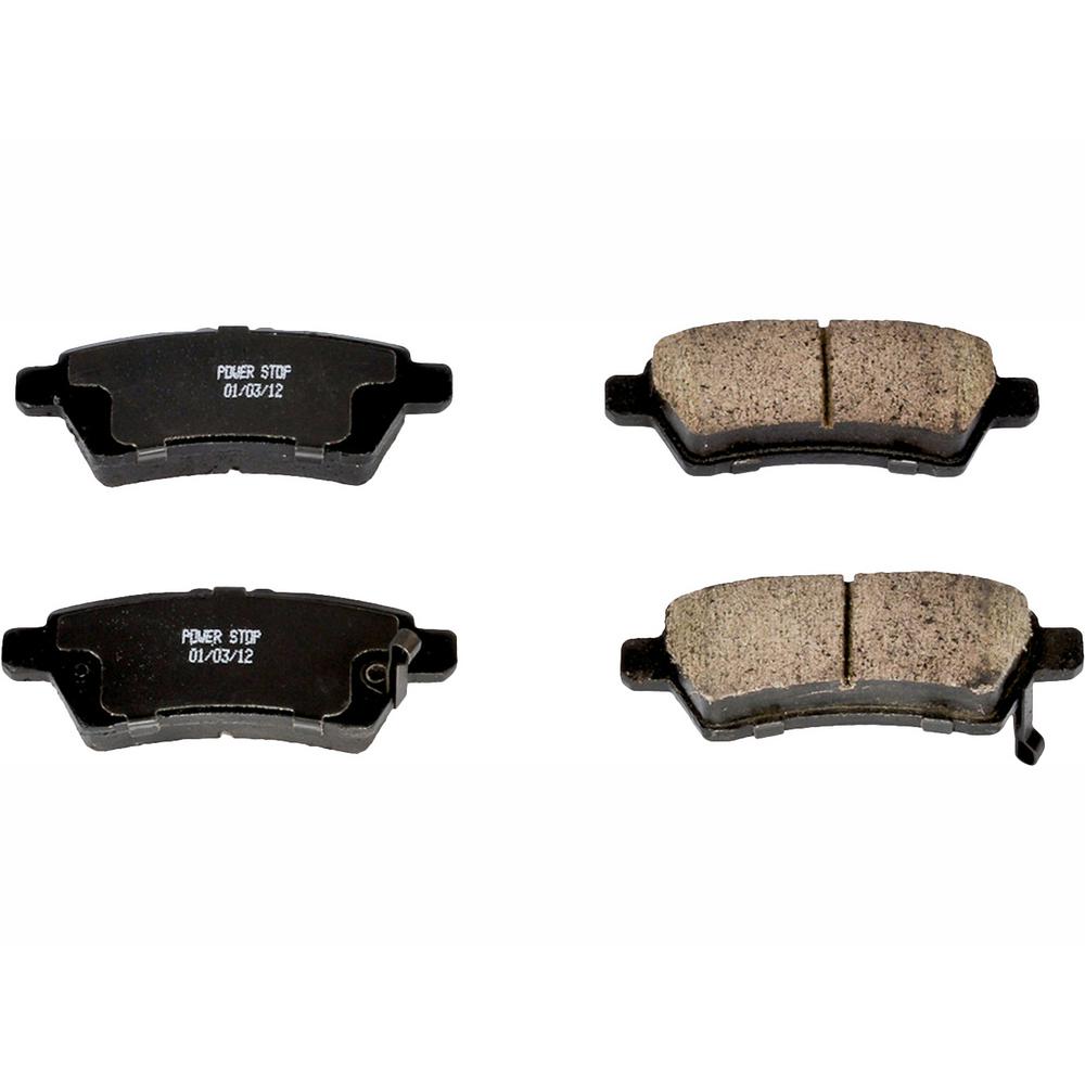 Power Stop Disc Brake Pad Set 2008 2012 Nissan Pathfinder 16 1101 The Home Depot