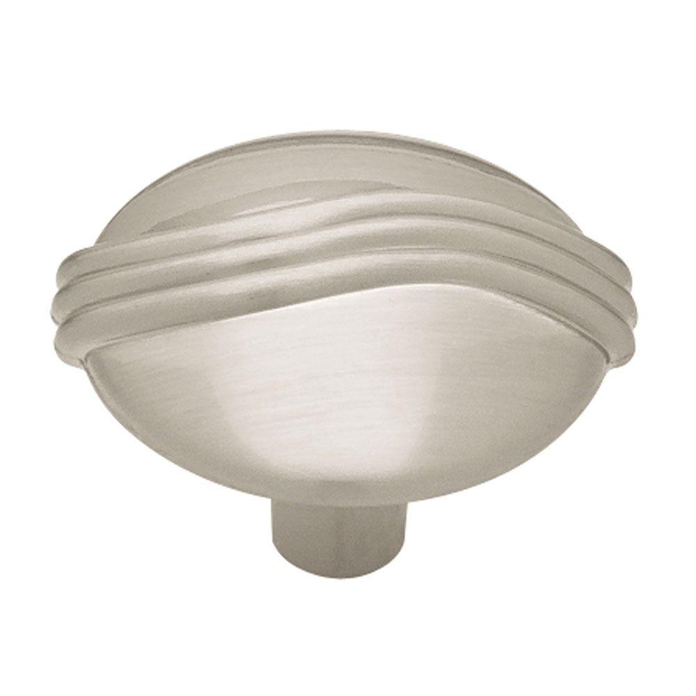 UPC 781266293718 product image for Liberty Knuckle 1-1/8 in. (28mm) Satin Nickel Round Cabinet Knob | upcitemdb.com