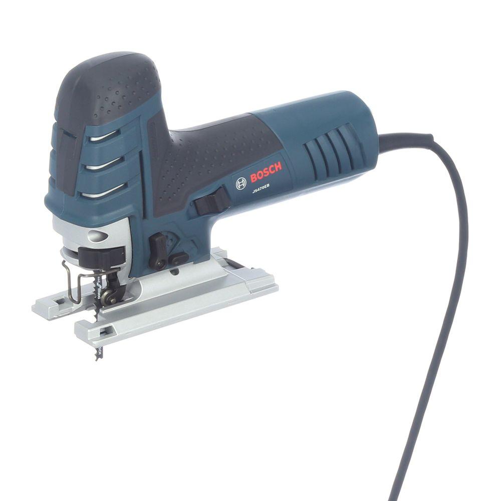 Bosch 7 Amp Corded Variable Speed BarrelGrip Jig Saw Kit with Assorted